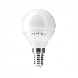 Miniesférica G45 Ampera Led SMD E14 6W 3200K ATMOSS BLED-062