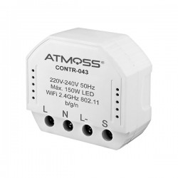 Pastilla regulacion triac Wi-Fi 150W Led ATMOSS CONTR043