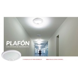 Plafón led sensor infrarojo ATMOSS DOW351